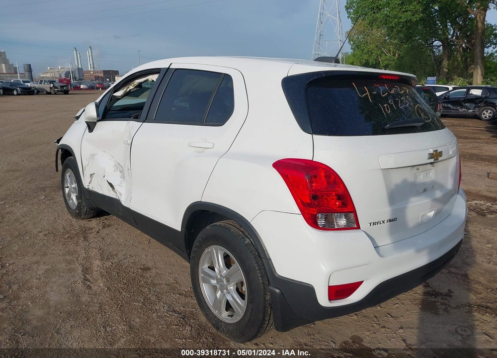 2019 CHEVROLET TRAX LS VIN: 3GNCJNSB0KL221701