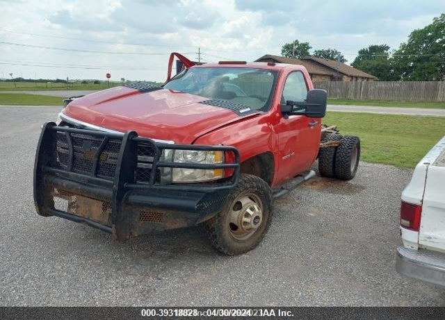 2013 CHEVROLET SILVERADO 3500HD CHASSIS WORK TRUCK VIN: 1GB3KZC86DF188740
