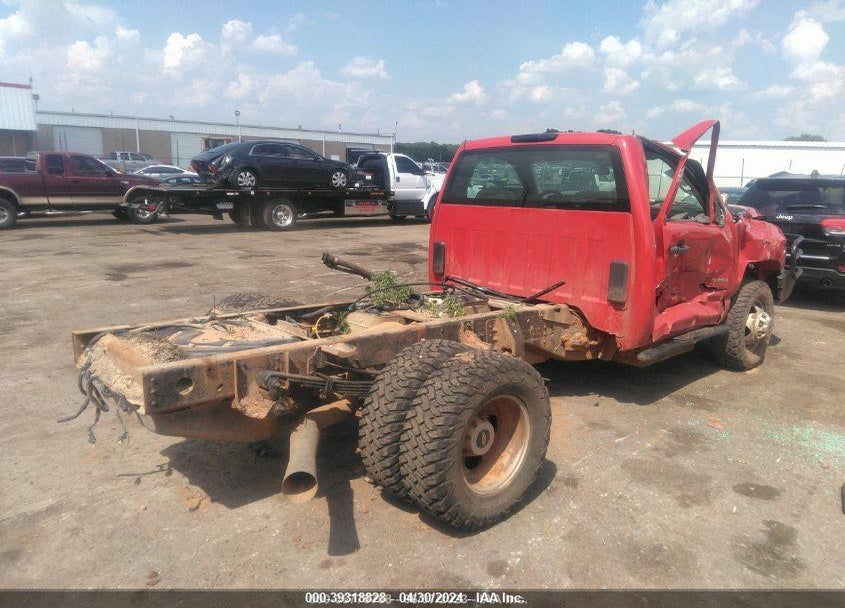 2013 CHEVROLET SILVERADO 3500HD CHASSIS WORK TRUCK VIN: 1GB3KZC86DF188740