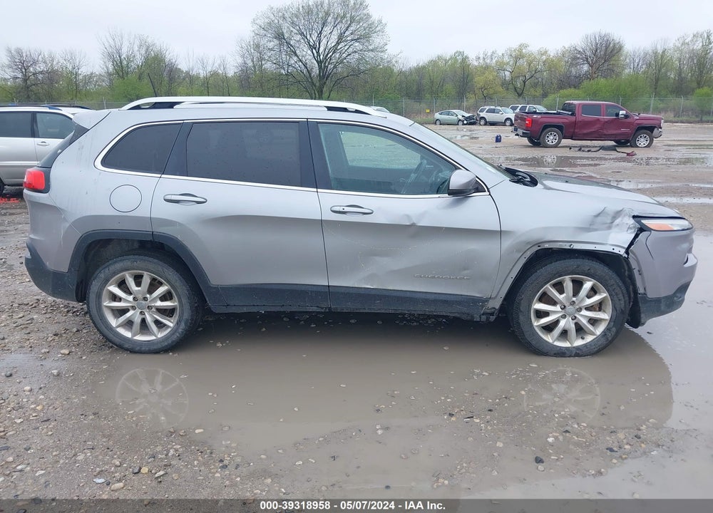 2016 JEEP CHEROKEE LIMITED VIN: 1C4PJMDS5GW198645
