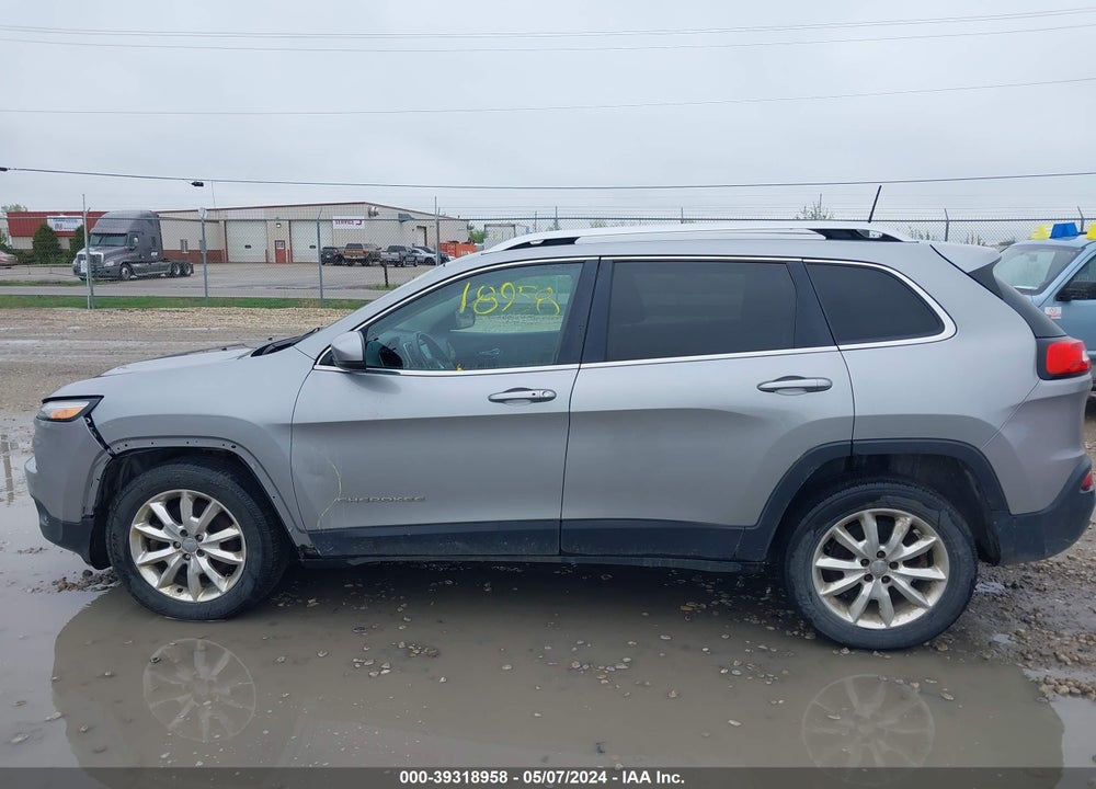 2016 JEEP CHEROKEE LIMITED VIN: 1C4PJMDS5GW198645