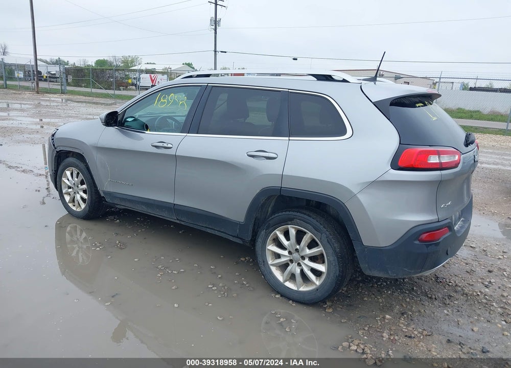 2016 JEEP CHEROKEE LIMITED VIN: 1C4PJMDS5GW198645