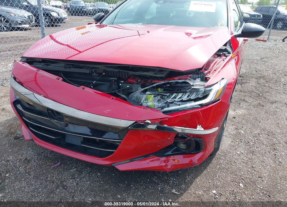 2021 HONDA ACCORD SPORT 2.0T VIN: 1HGCV2F32MA026242