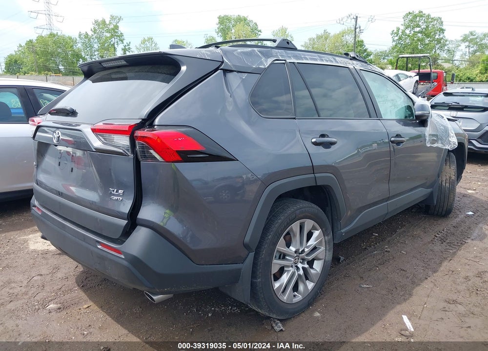 2022 TOYOTA RAV4 XLE PREMIUM VIN: 2T3A1RFV5NW298993
