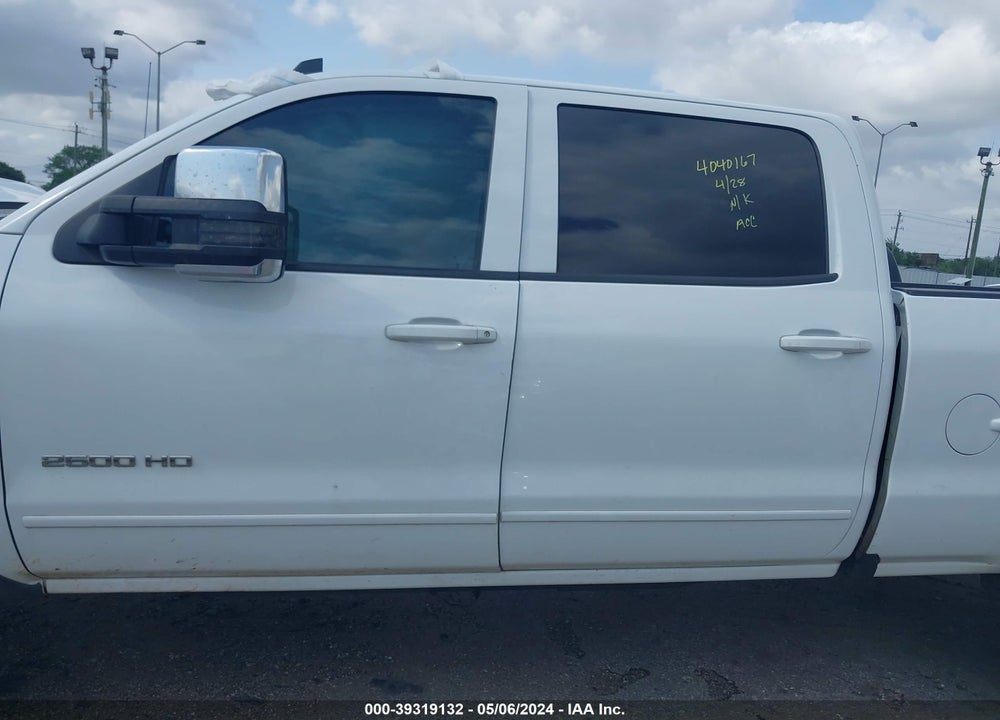 2019 CHEVROLET SILVERADO 2500HD VIN: 1GC1KSEY0KF263193