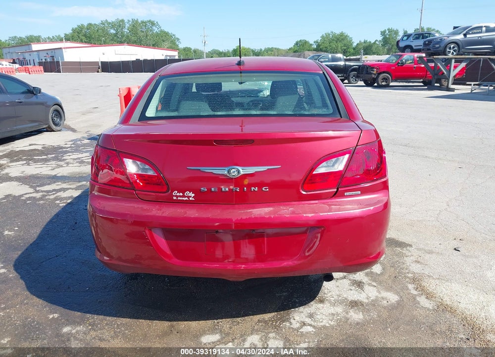 2010 CHRYSLER SEBRING VIN: 1C3CC4FB7AN226372