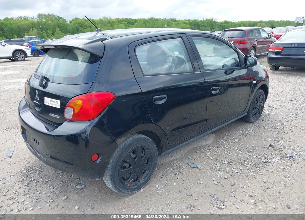 2015 MITSUBISHI MIRAGE DE VIN: ML32A3HJ9FH006946