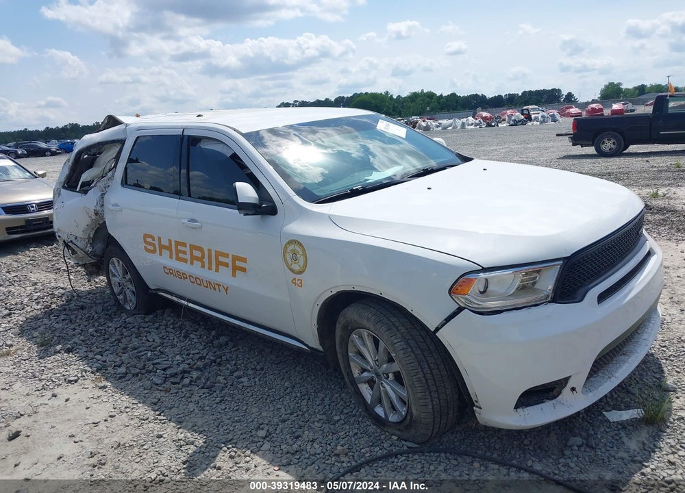 2020 DODGE DURANGO PURSUIT AWD VIN: 1C4SDJFT4LC214822