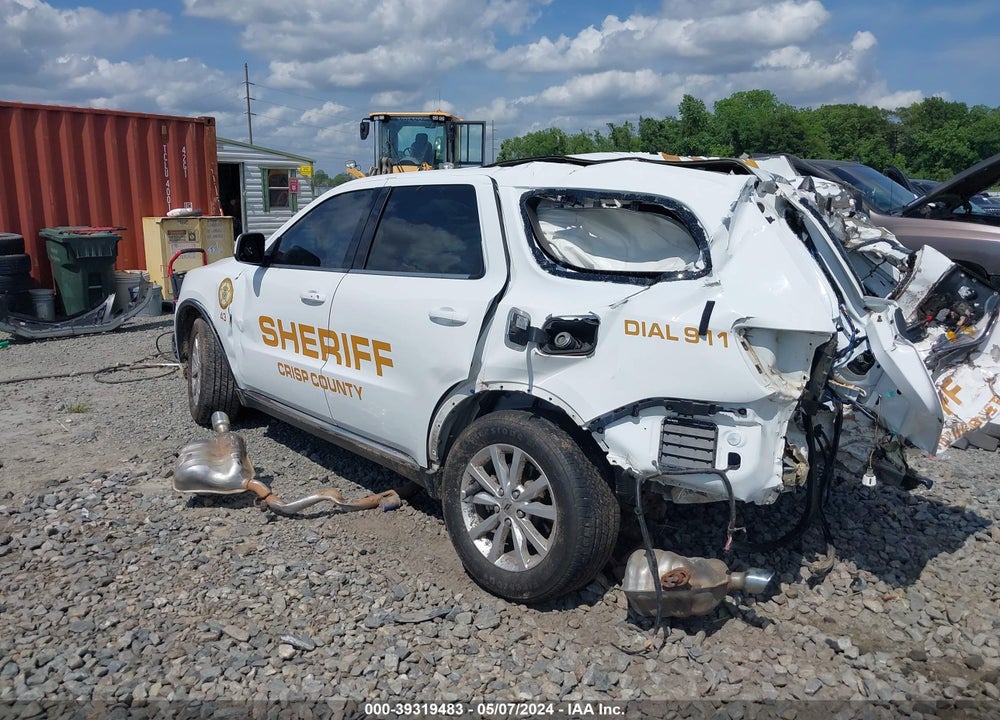 2020 DODGE DURANGO PURSUIT AWD VIN: 1C4SDJFT4LC214822