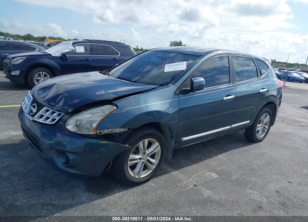 2013 NISSAN ROGUE SV VIN: JN8AS5MV4DW121459