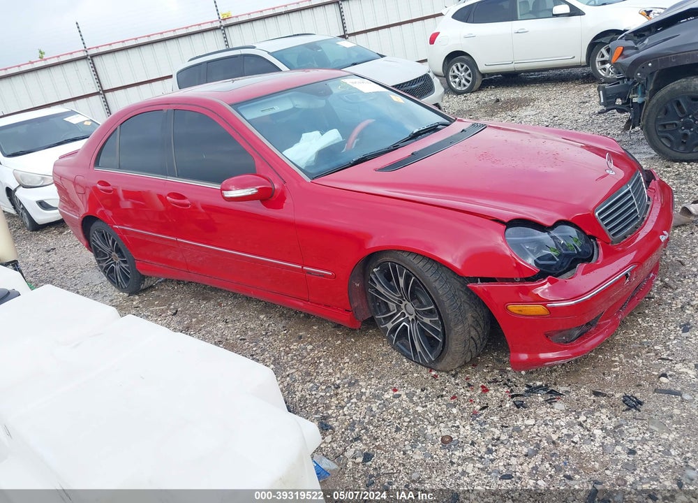 2006 MERCEDES-BENZ C 230 SPORT VIN: WDBRF52H46F768431