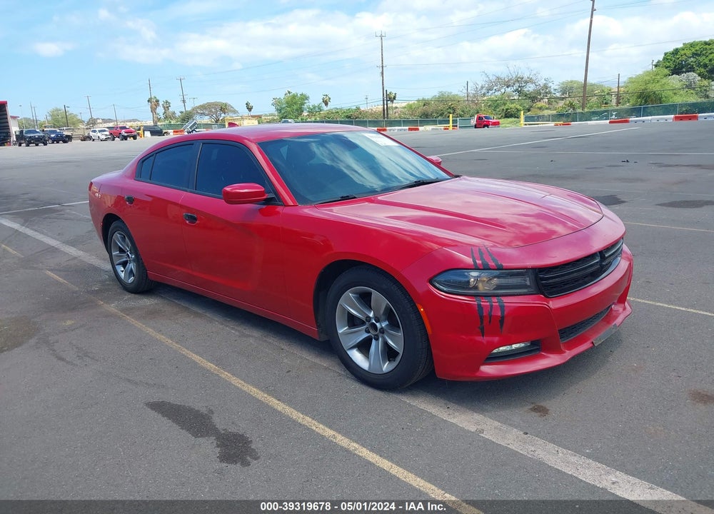 2016 DODGE CHARGER SXT VIN: 2C3CDXHG4GH350253
