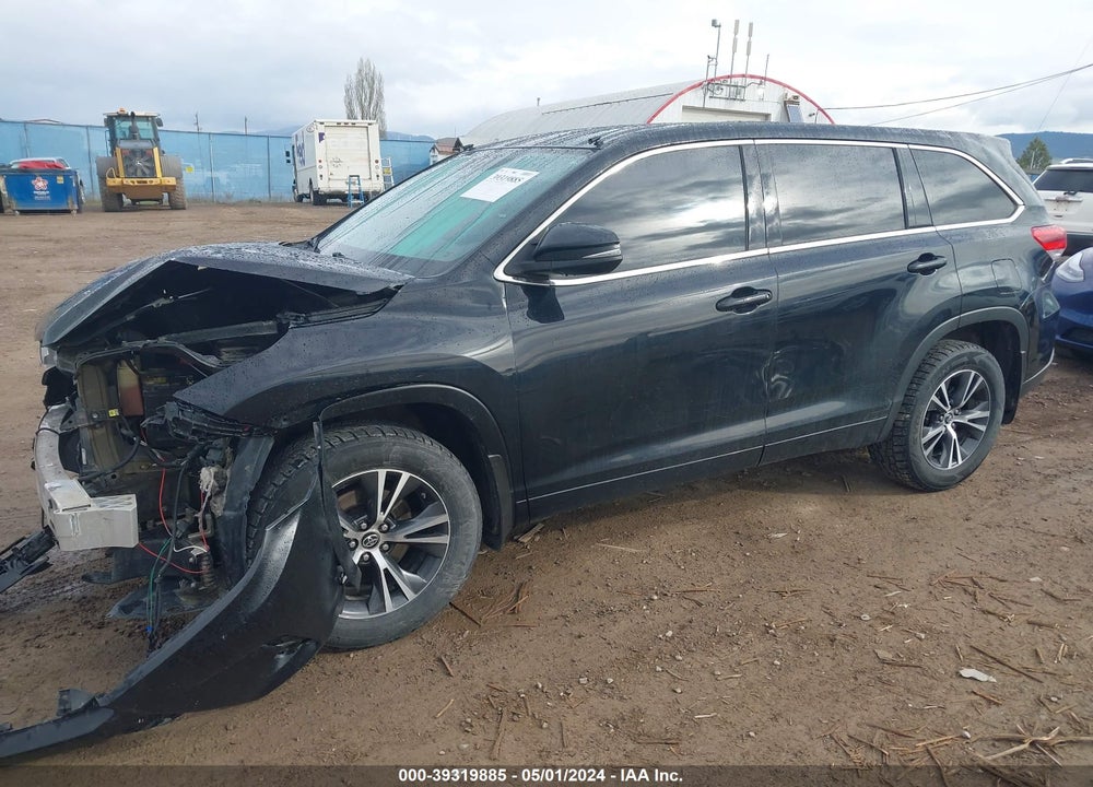 2017 TOYOTA HIGHLANDER LE VIN: 5TDBZRFH7HS376137