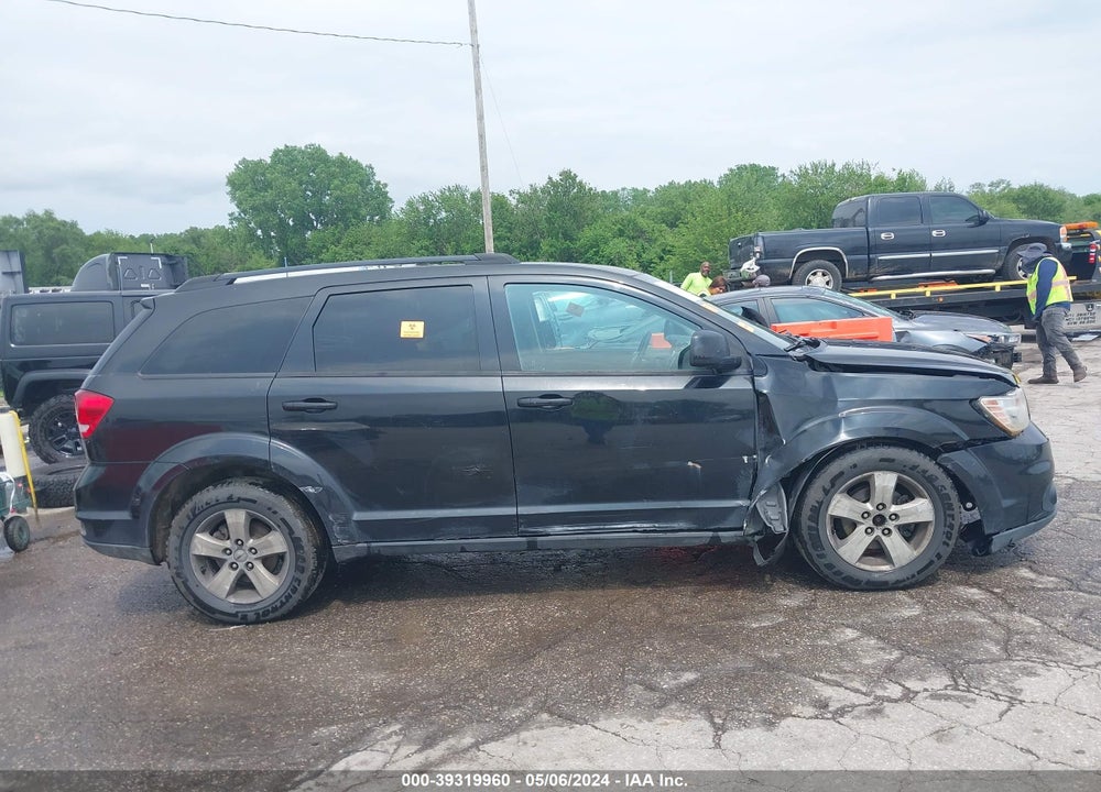 2012 DODGE JOURNEY VIN: 3C4PDDBGXCT185301
