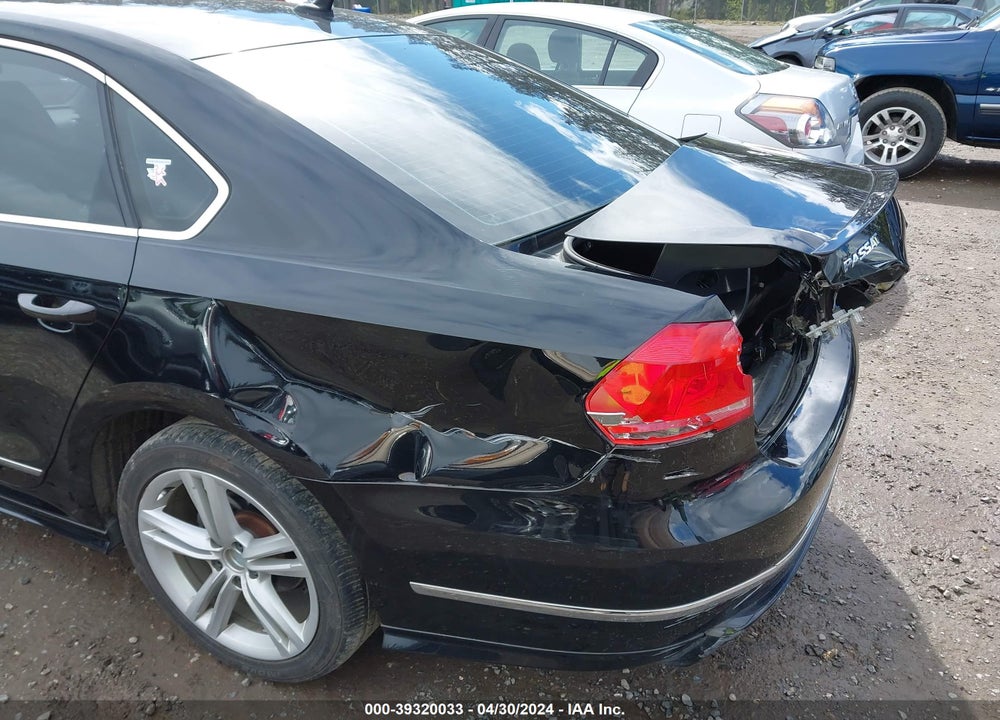 2013 VOLKSWAGEN PASSAT 2.0L TDI SEL PREMIUM VIN: 1VWCN7A35DC080395
