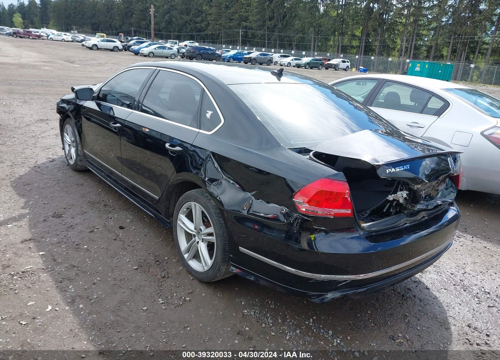 2013 VOLKSWAGEN PASSAT 2.0L TDI SEL PREMIUM VIN: 1VWCN7A35DC080395