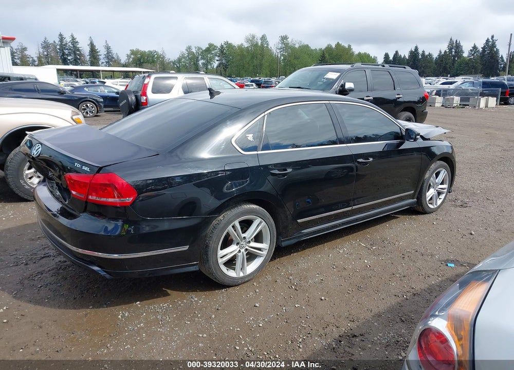 2013 VOLKSWAGEN PASSAT 2.0L TDI SEL PREMIUM VIN: 1VWCN7A35DC080395