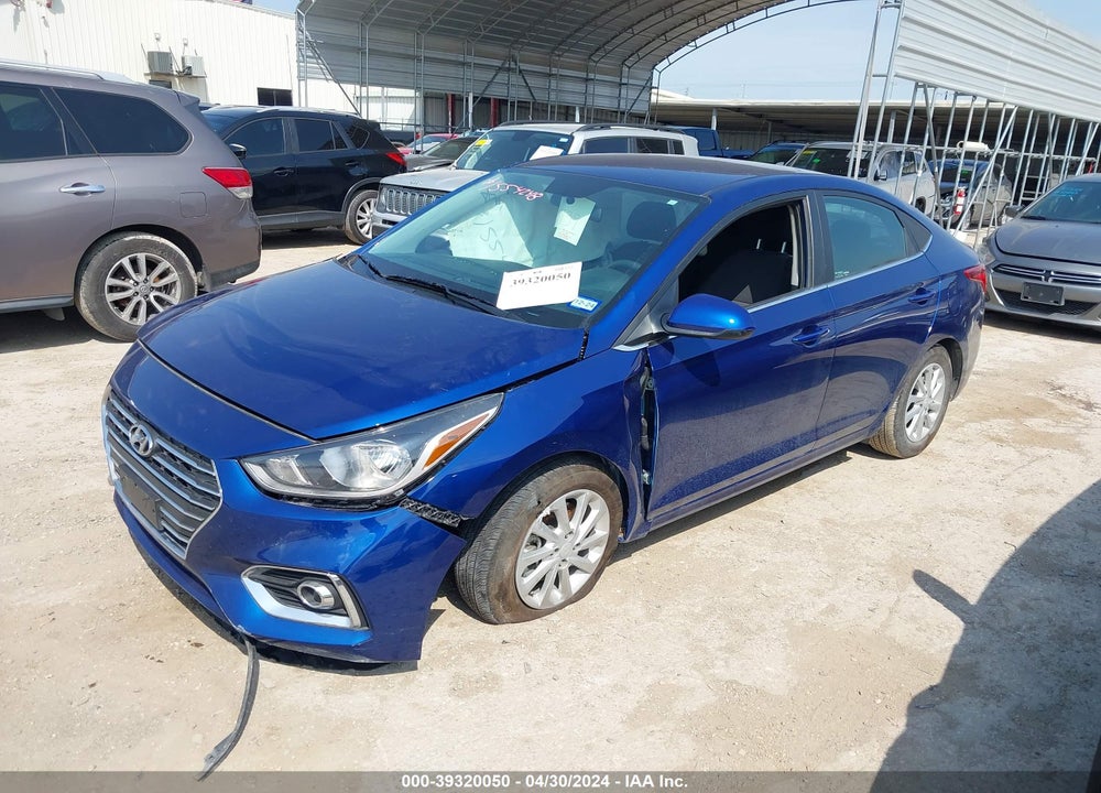 2022 HYUNDAI ACCENT SEL VIN: 3KPC24A69NE174696