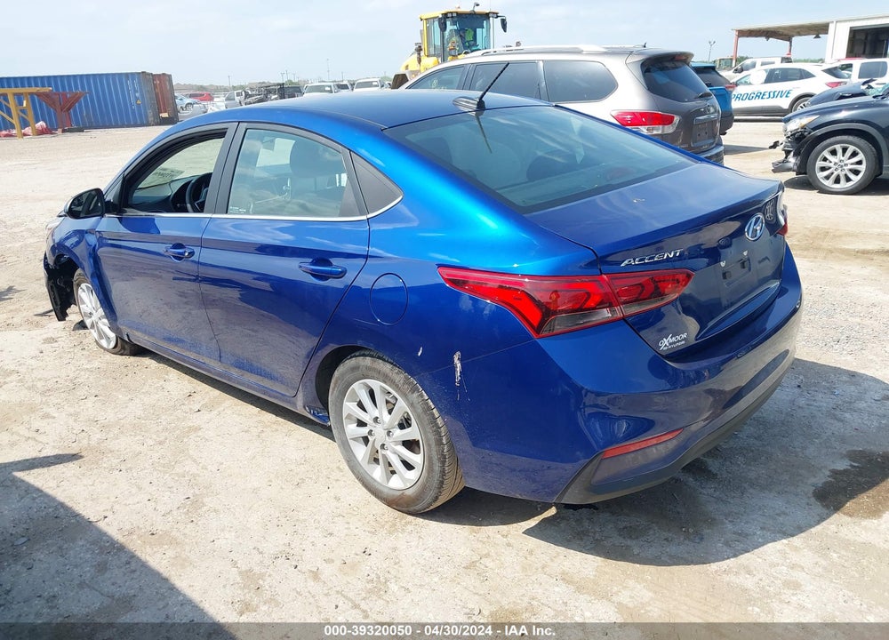 2022 HYUNDAI ACCENT SEL VIN: 3KPC24A69NE174696