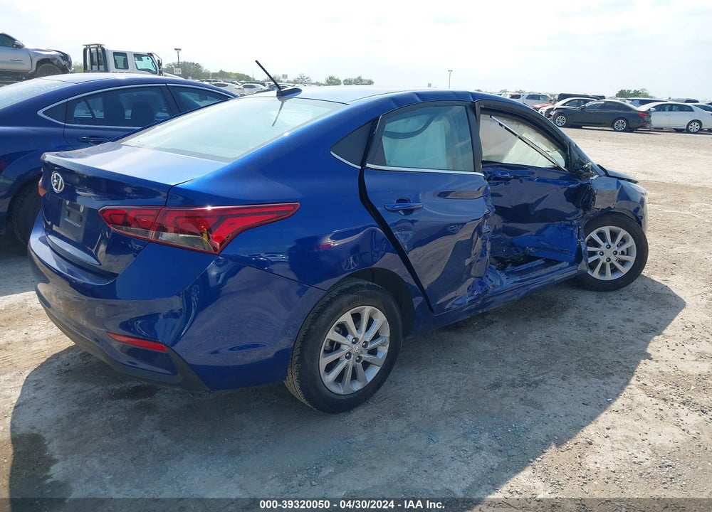 2022 HYUNDAI ACCENT SEL VIN: 3KPC24A69NE174696