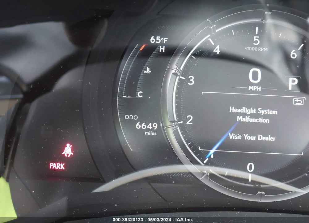 2024 LEXUS IS 350 F-SPORT VIN: JTHGZ1B29R5074203