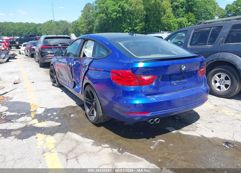2015 BMW 328I GRAN TURISMO XDRIVE VIN: WBA3X5C50FD561410