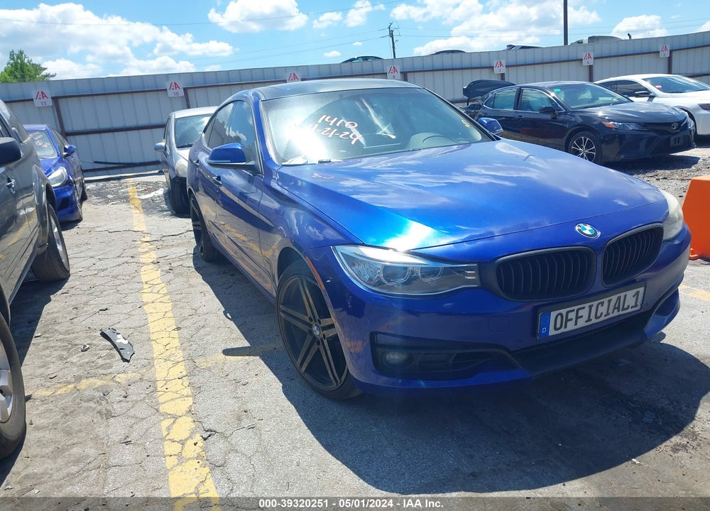 2015 BMW 328I GRAN TURISMO XDRIVE VIN: WBA3X5C50FD561410