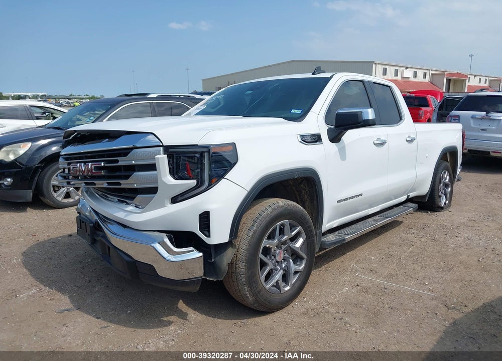 2023 GMC SIERRA 1500 2WD DOUBLE CAB STANDARD BOX SLE VIN: 1GTRHBED0PZ179119