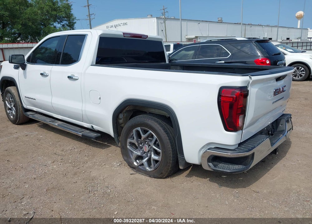 2023 GMC SIERRA 1500 2WD DOUBLE CAB STANDARD BOX SLE VIN: 1GTRHBED0PZ179119