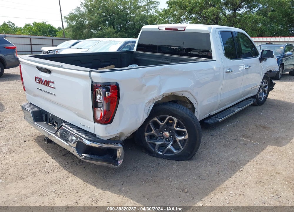 2023 GMC SIERRA 1500 2WD DOUBLE CAB STANDARD BOX SLE VIN: 1GTRHBED0PZ179119
