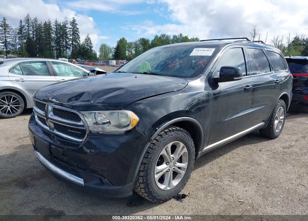 2011 DODGE DURANGO CREW VIN: 1D4RD4GG6BC680349