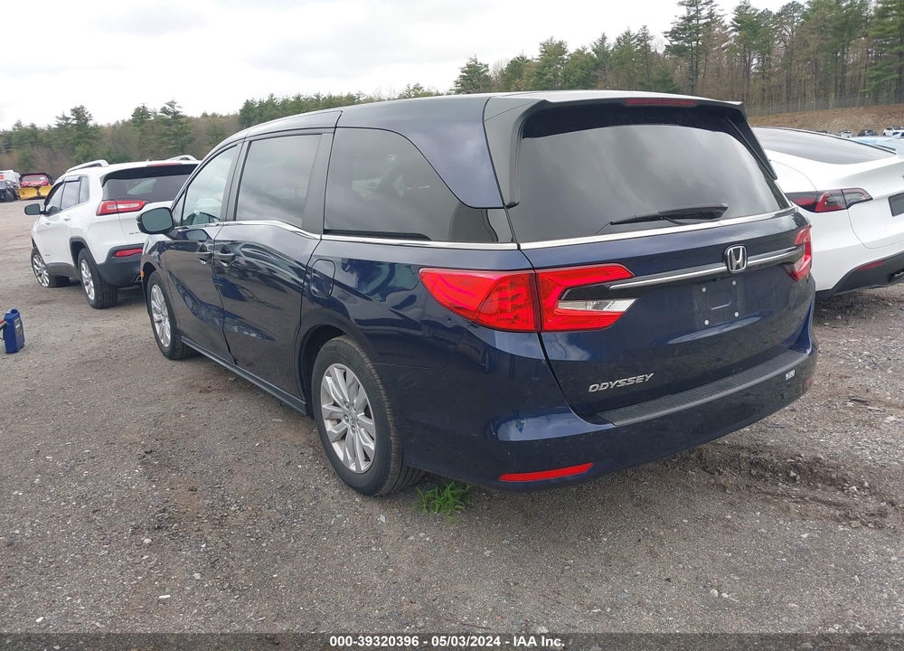 2021 HONDA ODYSSEY LX VIN: 5FNRL6H25MB001448