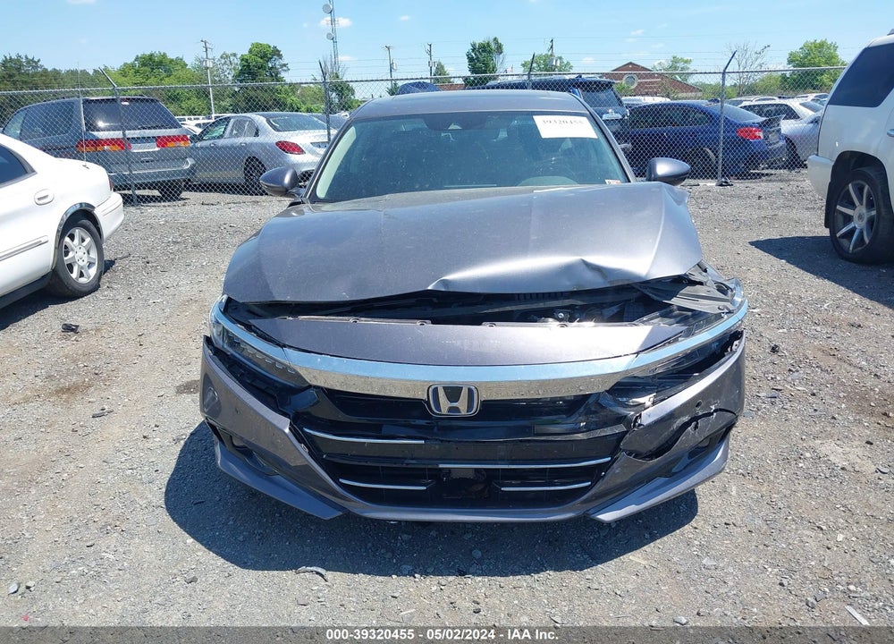 2022 HONDA ACCORD HYBRID EX-L VIN: 1HGCV3F52NA027643