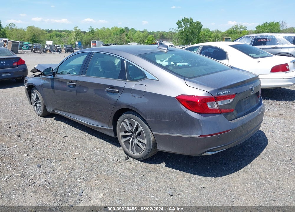 2022 HONDA ACCORD HYBRID EX-L VIN: 1HGCV3F52NA027643