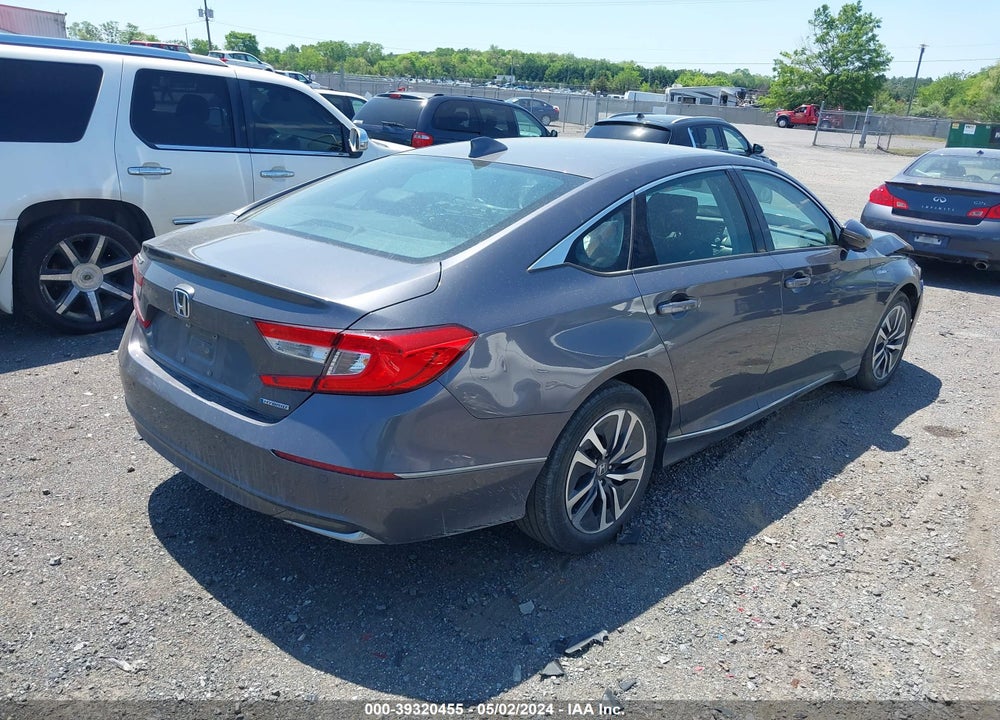 2022 HONDA ACCORD HYBRID EX-L VIN: 1HGCV3F52NA027643