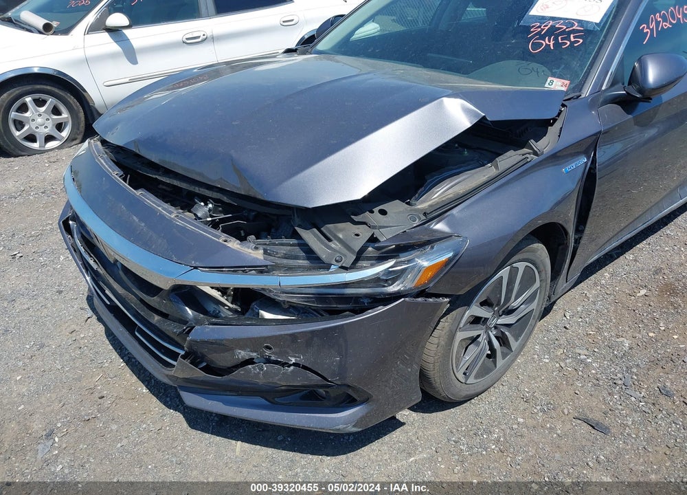 2022 HONDA ACCORD HYBRID EX-L VIN: 1HGCV3F52NA027643