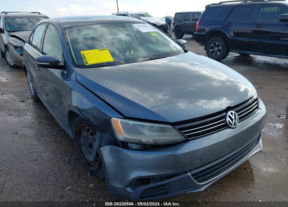 2013 VOLKSWAGEN JETTA 2.5L SE VIN: 3VWDP7AJ7DM402921