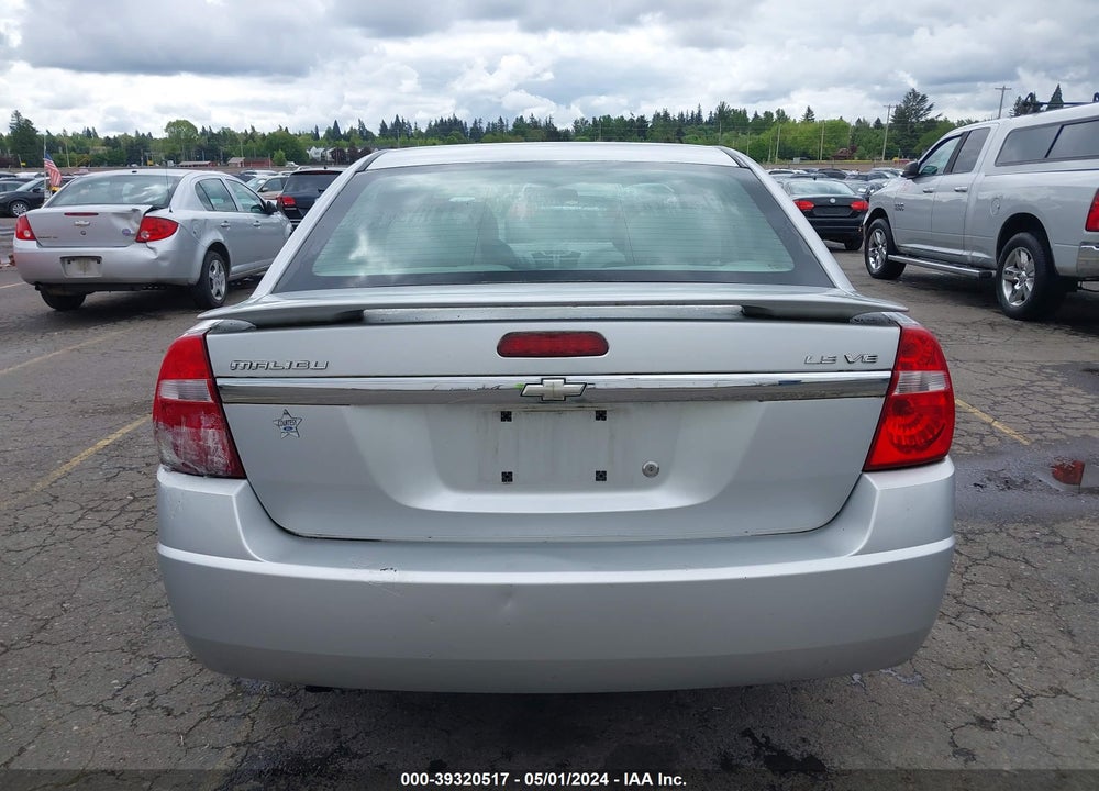 2005 CHEVROLET MALIBU VIN: 1G1ZT54895F300628