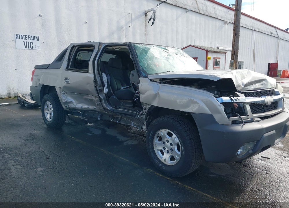 2004 CHEVROLET AVALANCHE 1500 VIN: 3GNEK12T14G110786
