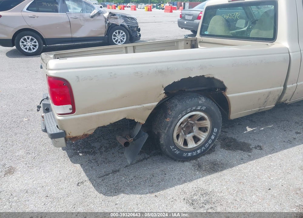 2000 FORD RANGER XL/XLT VIN: 1FTYR10V3YPC01808