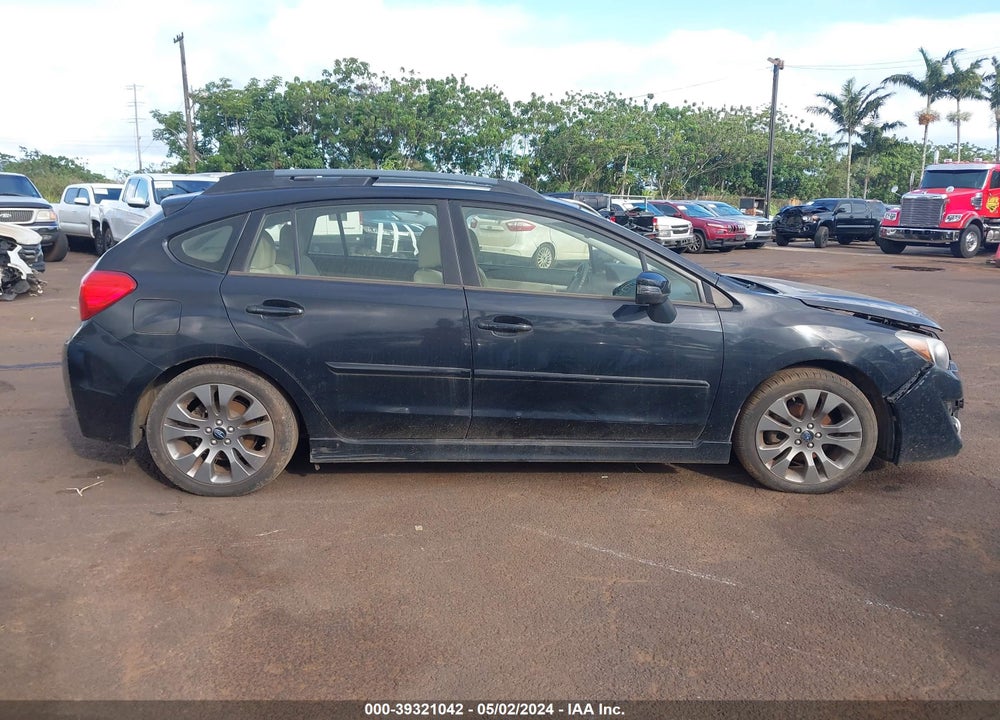 2016 SUBARU IMPREZA 2.0I SPORT PREMIUM VIN: JF1GPAP63G8222009