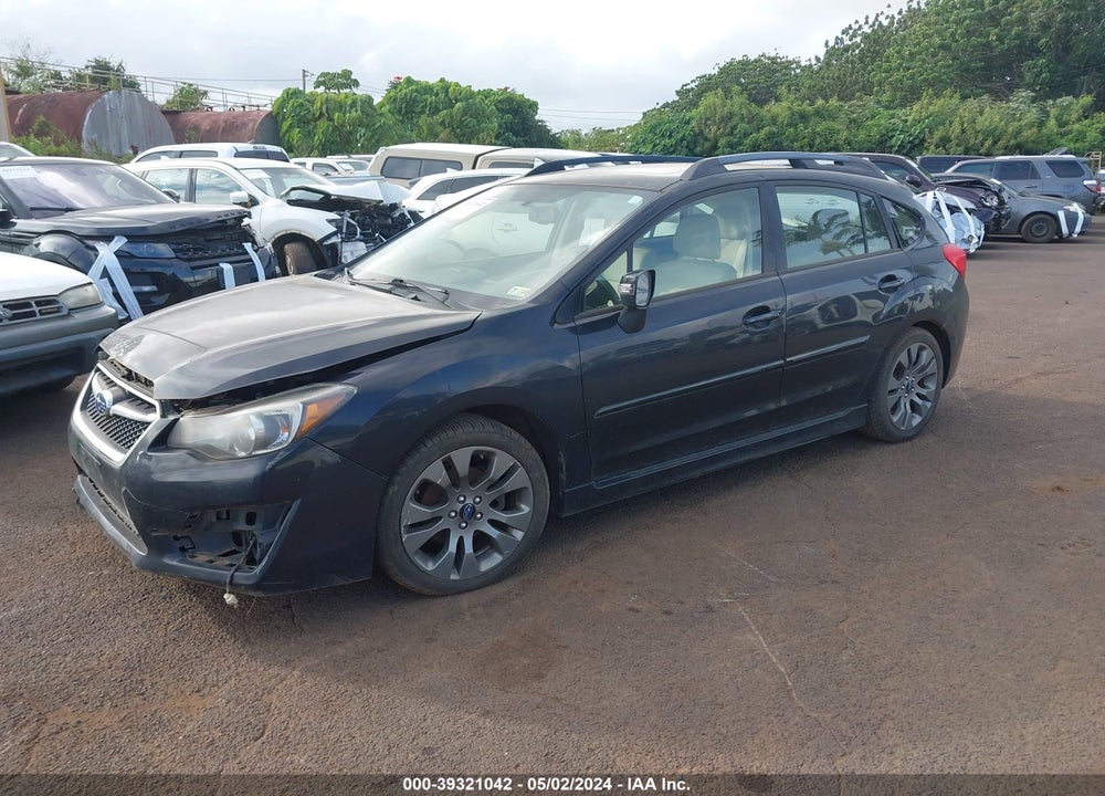 2016 SUBARU IMPREZA 2.0I SPORT PREMIUM VIN: JF1GPAP63G8222009