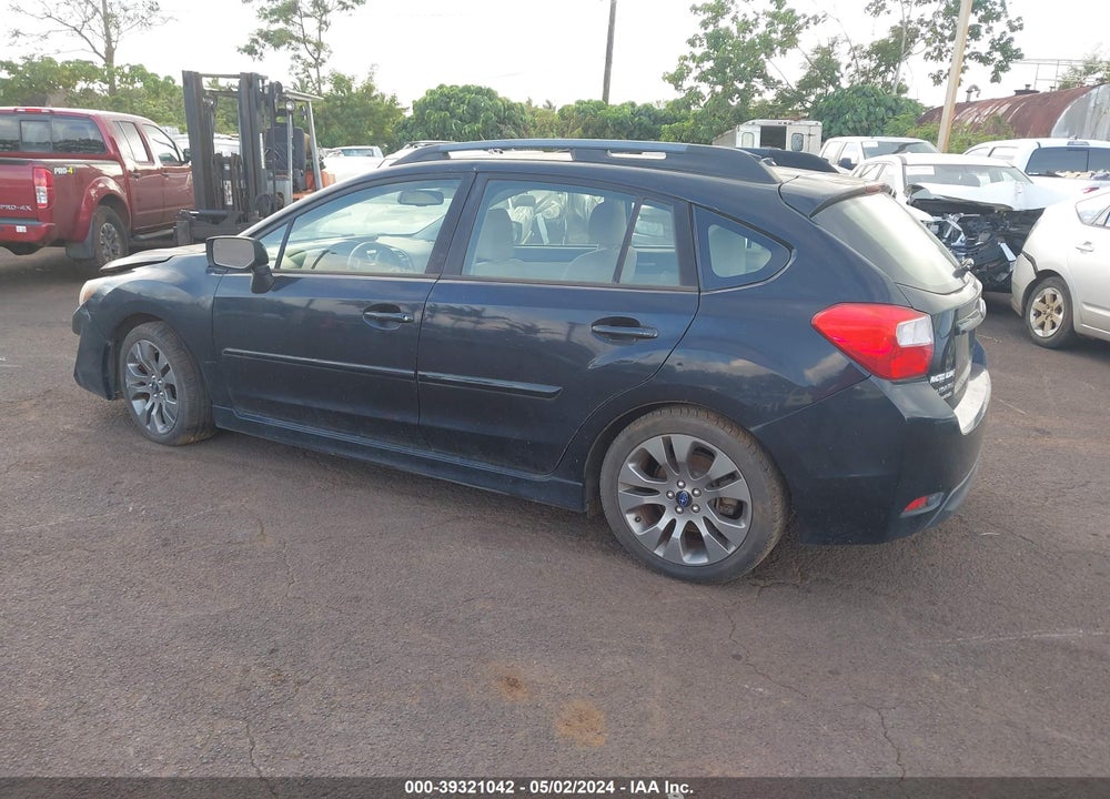 2016 SUBARU IMPREZA 2.0I SPORT PREMIUM VIN: JF1GPAP63G8222009