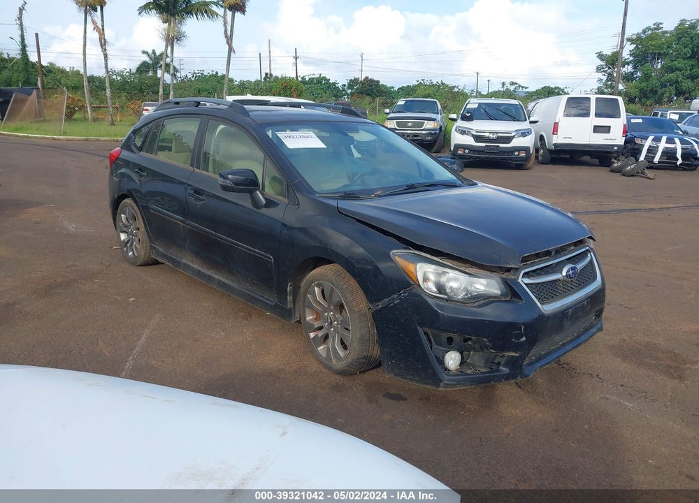 2016 SUBARU IMPREZA 2.0I SPORT PREMIUM VIN: JF1GPAP63G8222009