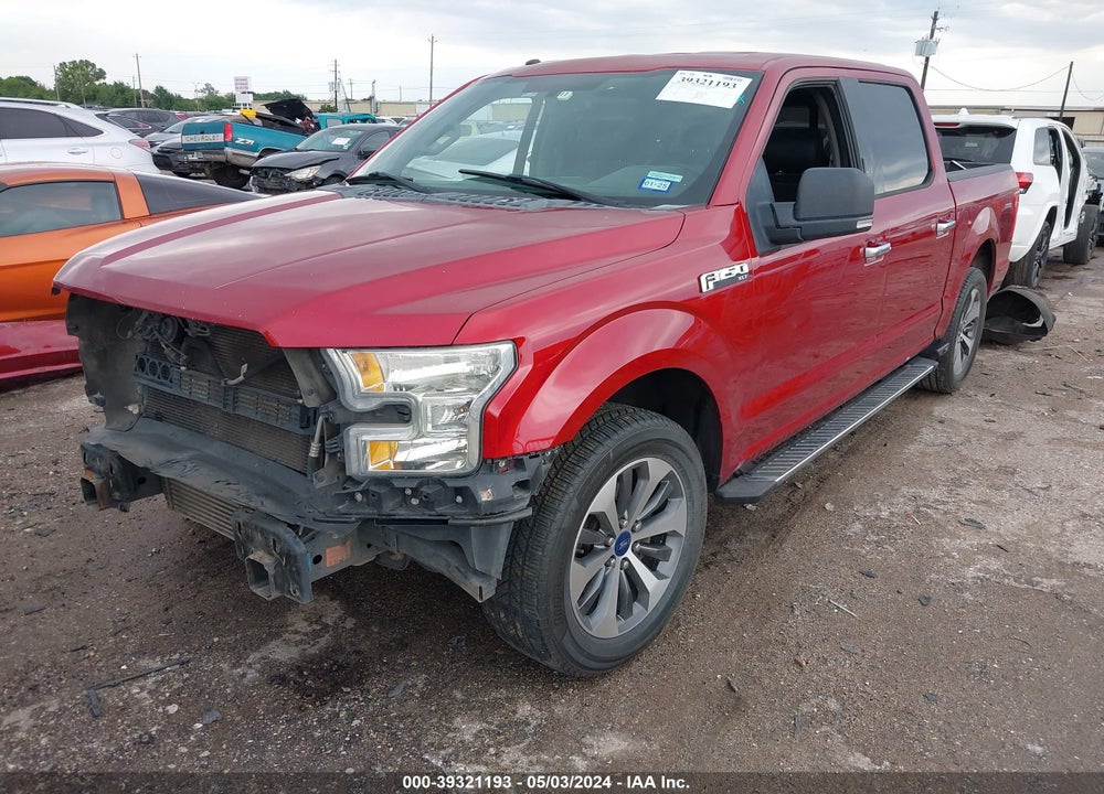 2015 FORD F-150 XLT VIN: 1FTEW1CP5FKE24337