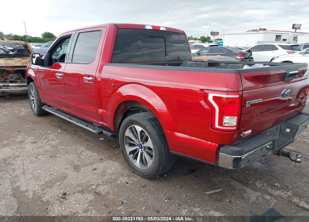 2015 FORD F-150 XLT VIN: 1FTEW1CP5FKE24337