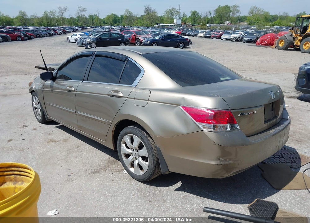 2008 HONDA ACCORD 2.4 EX VIN: 1HGCP26708A032236