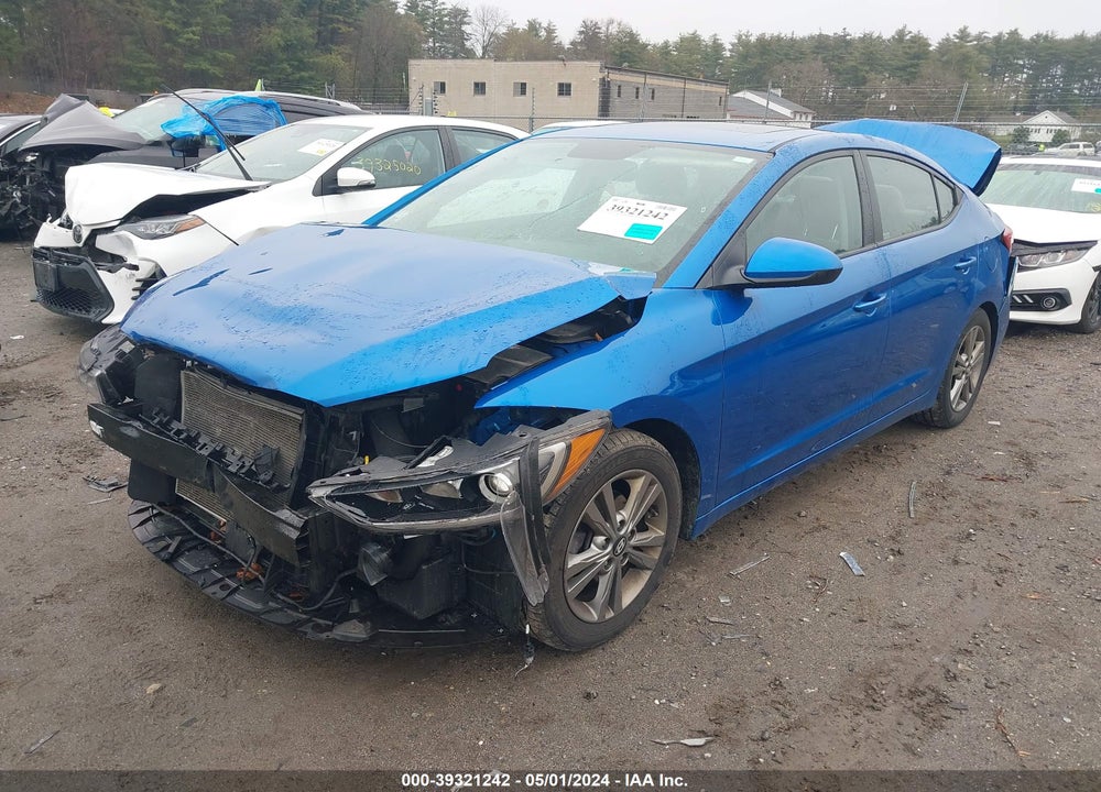 2018 HYUNDAI ELANTRA VALUE EDITION VIN: 5NPD84LF6JH373954