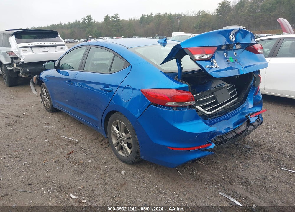 2018 HYUNDAI ELANTRA VALUE EDITION VIN: 5NPD84LF6JH373954