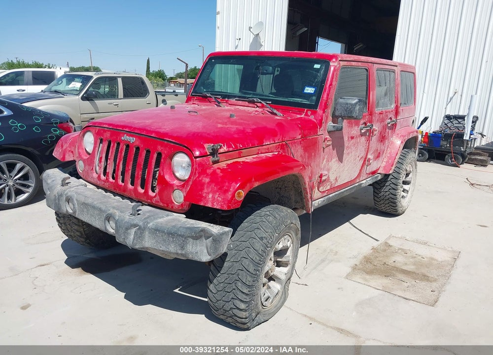 2014 JEEP WRANGLER UNLIMITED RUBICON VIN: 1C4HJWFG4EL186283